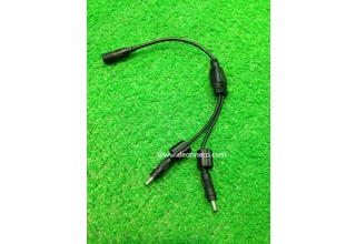 2 Way Splitter - Waterproof 1 Pin Connector Cable