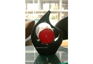 Verona Tabletop Water Feature - Black
