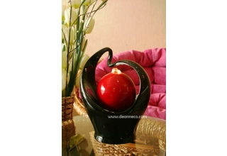 Melting Orietta Tabletop Water Feature - Black