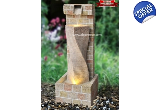 Bryars Rustic Freestanding Water Fountain