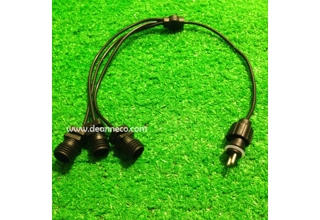 3 Way Splitter - Waterproof 2 Pin Connector Cable