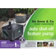 Auto-Off 650LPH Submersible Water Pump - Mains Powered