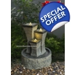 Magus Sisters Faux Granite Freestanding Fountain