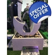 Aqua Modena 2 Tier Freestanding Water Fountain - Stainless Steel