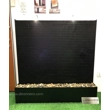 120cm Freestanding Aquafall Waterwall Fountain - Black Acrylic Rippled Panel
