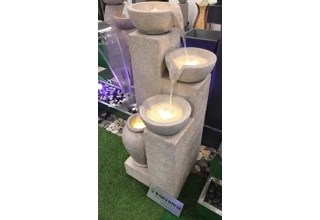 Peaktop 3-Tier Cascade Freestanding Water Fountain