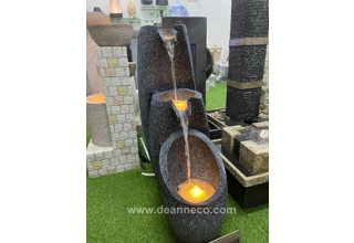 Vertical Tier Poring Freestanding Water Fountain