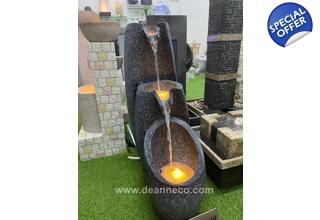 Vertical Tier Poring Freestanding Water Fountain