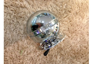 Replacement - 11cm Silver Polished Sphere for Tabletop Fountain