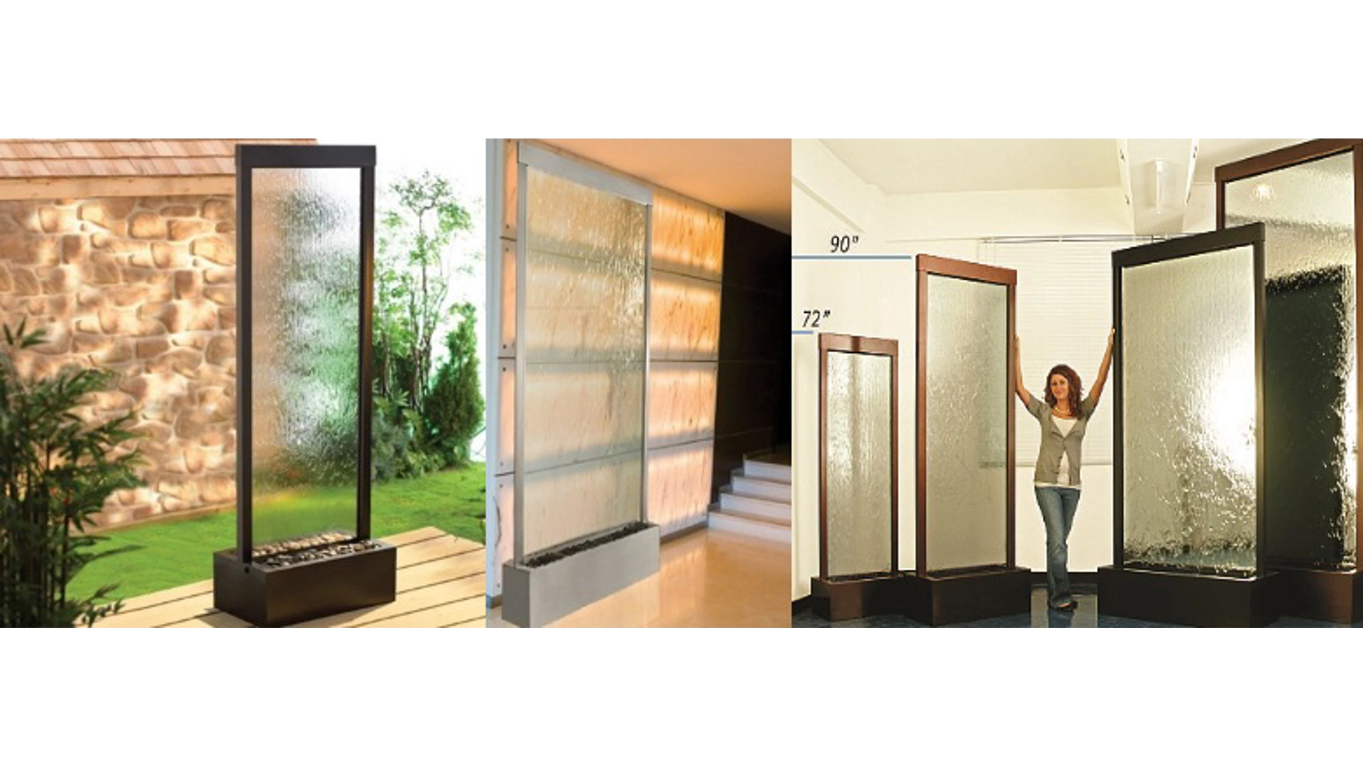 A freestanding water wall fountain can be a beautiful addition to any living space. Whether it be yo