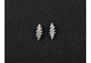 13 Point Bolt Stud Earrings