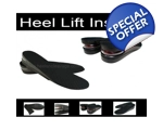 2 Pairs Women's Height Insoles Heel Shoe Lifts I..