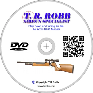 Air Arms S200 Air Gun AirgunTuning, Servicing, Repair DVD by T.R.Robb GENUINE!