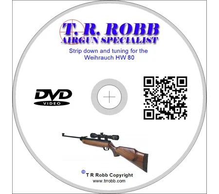 Weihrauch HW 80 Air Rifle, AirGun Tuning DVD Video by T.R.Robb