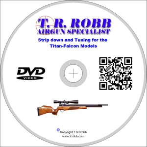 Titan Falcon Airgun Tuning & Dismantle Video DVD by T.R.Robb
