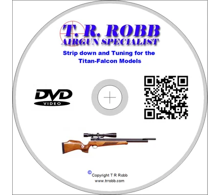 Titan Falcon Airgun Tuning & Dismantle Video DVD by T.R.Robb
