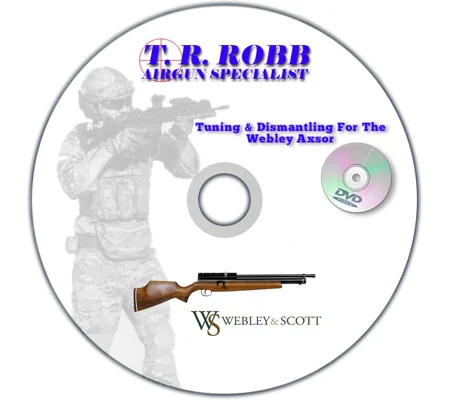Webley Axsor Air gun Tuning & Dismantling DVD by T.R.Robb