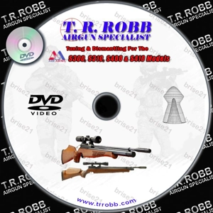 Air Arms S300/S310/S400/S410 Models Airgun tuning DVD by T.R.Robb & Others