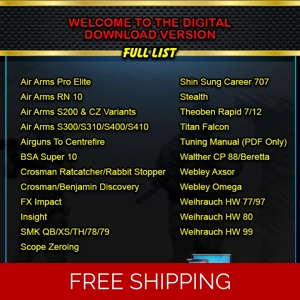 Airgun Video/Manuals Download