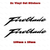Honda Fireblade Stickers Various Types, Colour & Sizes