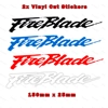 Honda Fireblade Stickers Various Types, Colour & Sizes