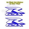 Suzuki GSXR Stickers In Red Vinyl 130mm x 2
