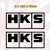 HKS Stickers