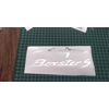 Porsche Boxster S Sticker in various colours Vinyl 180mm