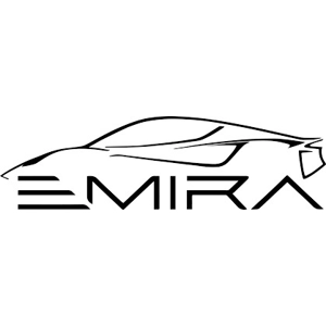 Lotus Emira Logo & Outline Stickers