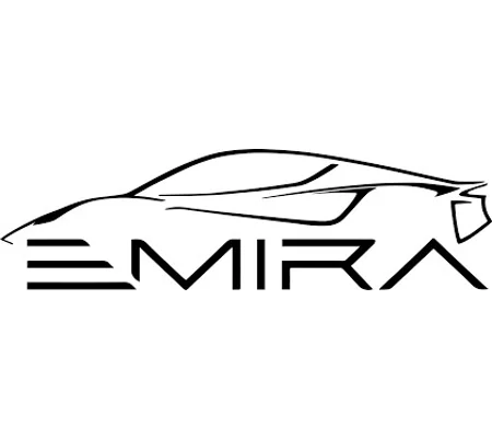 Lotus Emira Logo & Outline Stickers