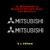 Mitsubishi Logo in Various Colours Vinyl Decal S..
