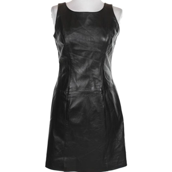 Black Leather Mini Dress