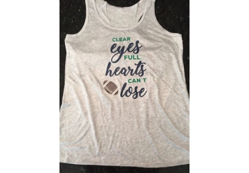 Clear eyes, full hearts tank