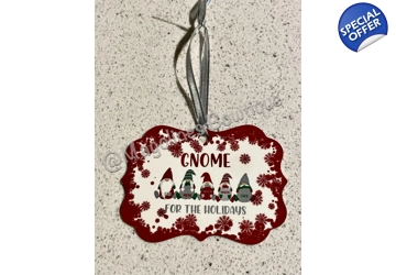 Gnome family ornament