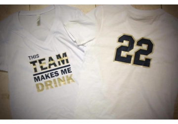 This Team Makes Me Drink shirt