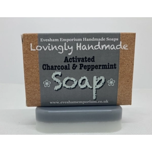 Activated Charcoal & Peppermint Soap