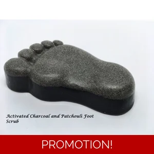 Activated Charcoal & Patchouli Foot Scrub