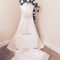 Large Wedding Dress Storage Box White