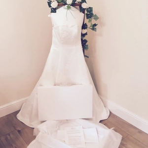 Large Wedding Dress Storage Box White