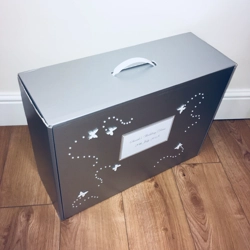 Pearls & Butterflies Wedding Dress Travel Box