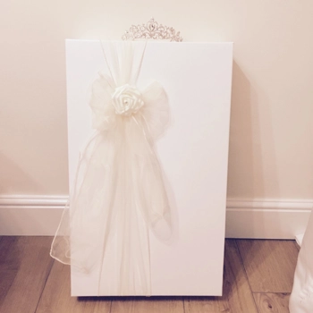 Ivory Rose Large Wedding Dress Storage Box