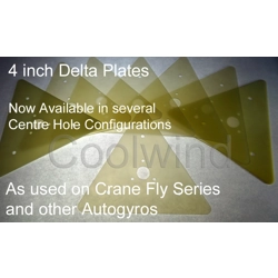 Delta Plate - 4 Inch