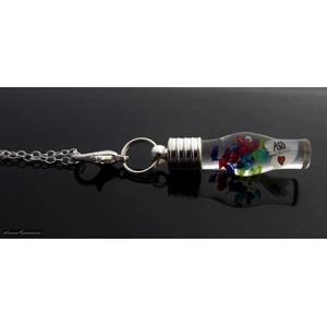 Original Rice Writing Pendant - Necklace or Lariat