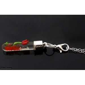 Premium Rice Writing Pendant - Necklace or Lariat