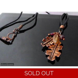 Oak Leaf Necklace