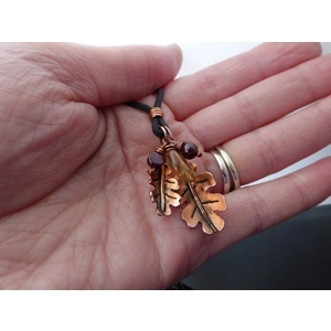 Oak Leaf Necklace