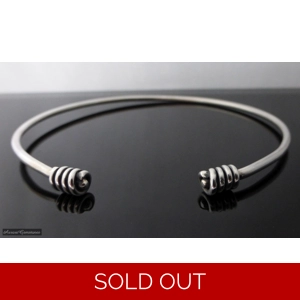 Silver Torque Bracelet