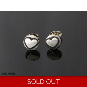 Heart Stud Earrings