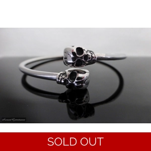 Silver Skull Bracelet