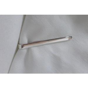 Classic Silver Tie Bar